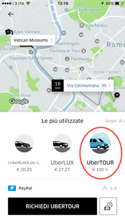 Uber罗马之旅