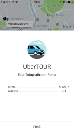 Uber罗马之旅